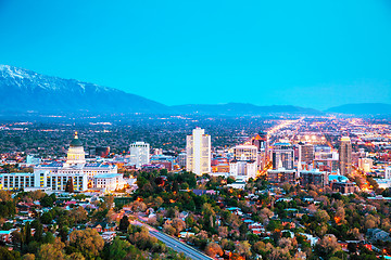 Image showing Salt Lake City overview