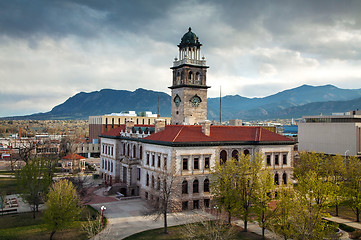 Image showing Pioneers museum in Colorado Springs, Colorado