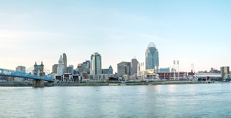 Image showing Cincinnati downtown overview