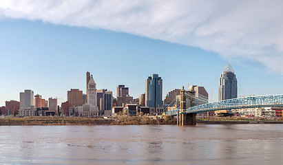 Image showing Cincinnati downtown overview