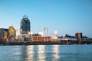 Image showing Great American Ballpark stadium in Cincinnati, Ohio