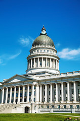 Image showing Utah state capitol building in Salt Lake City