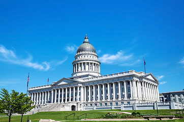 Image showing Utah state capitol building in Salt Lake City