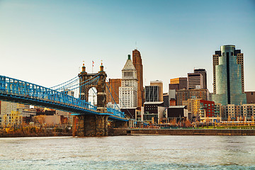 Image showing Cincinnati downtown overview