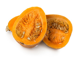 Image showing Chopped pumpkin