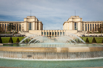 Image showing Architecture and Fountain in Paris france