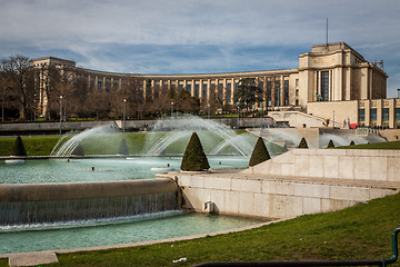 Image showing Architecture and Fountain in Paris france