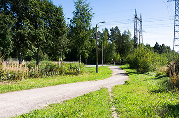 Image showing Power lines