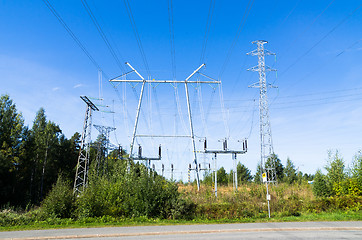 Image showing Power lines