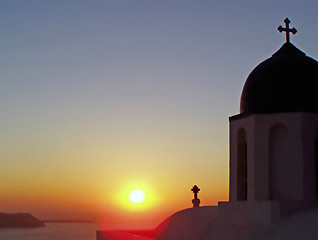 Image showing Santorini