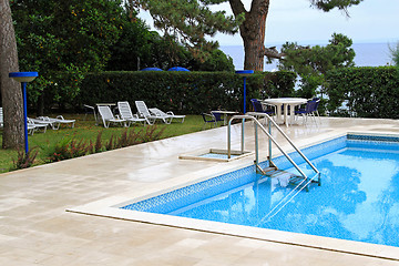 Image showing Outdoor pool