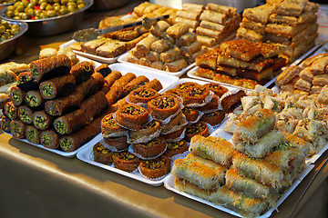 Image showing Turkish sweets