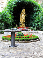 Image showing Madonna statue Opatija