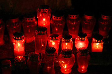 Image showing Candles of death