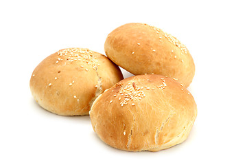 Image showing bun with sesame seeds