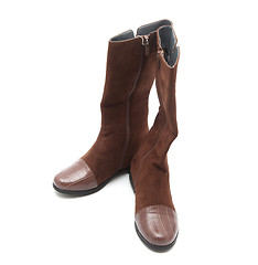 Image showing brown female boots