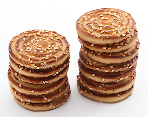 Image showing Sesame cookies