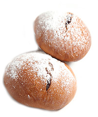 Image showing buns with jam