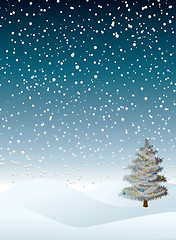 Image showing winter flurry