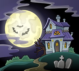 Image showing Haunted house theme image 2