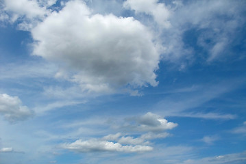 Image showing sky and clouds