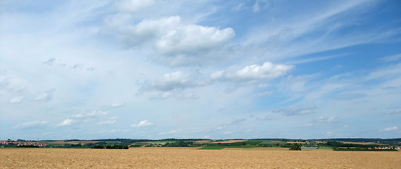 Image showing rural panoramic landscape in Southern Germany