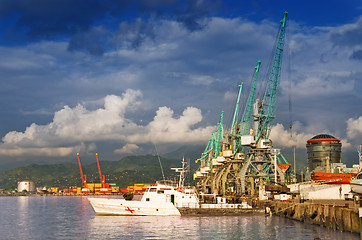 Image showing Port terminal