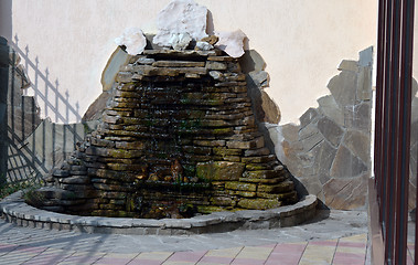 Image showing Small decirative fountain