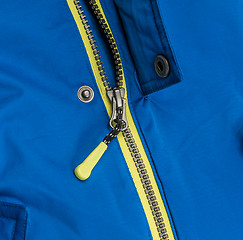 Image showing Close up zipper