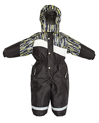 Image showing Childrens snowsuit fall