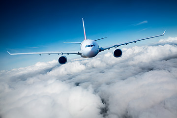 Image showing Passenger Airliner in the sky