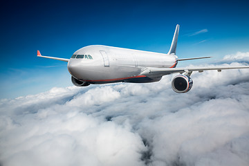 Image showing Passenger Airliner in the sky