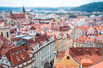 Image showing Prague - Tilt shift lens.