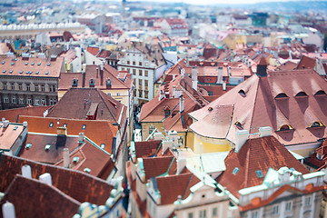 Image showing Prague - Tilt shift lens.