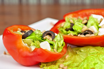 Image showing Stuffed peppers