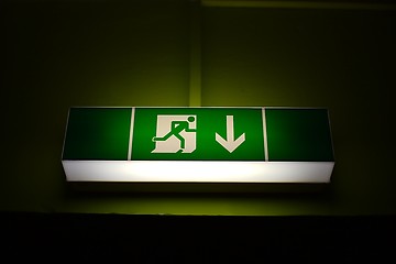 Image showing Exit Sign