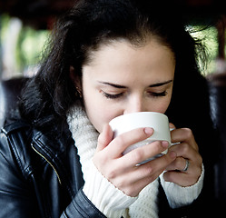 Image showing sad woman