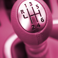 Image showing Gear lever