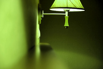 Image showing Green lamp