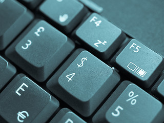 Image showing Computer keyboard