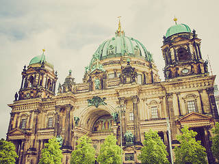 Image showing Retro look Berliner Dom