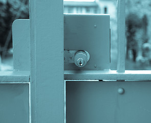 Image showing Door lock