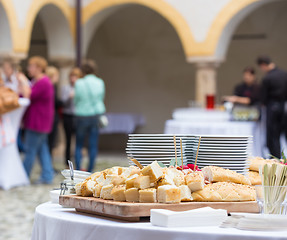 Image showing Catering at the business event.