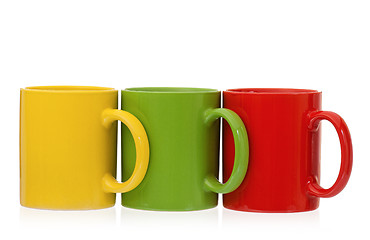 Image showing Three cups