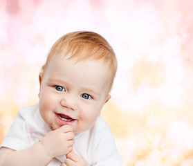 Image showing smiling little baby