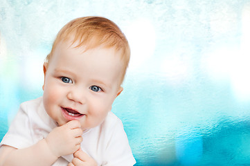 Image showing smiling little baby