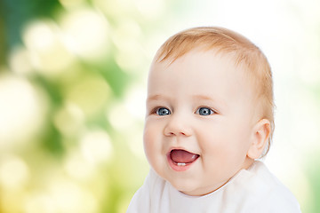 Image showing smiling little baby