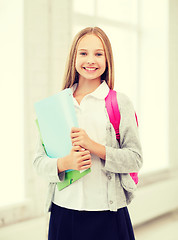 Image showing happy and smiling teenage girl