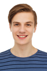 Image showing smiling teenage boy