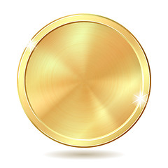 Image showing golden coin